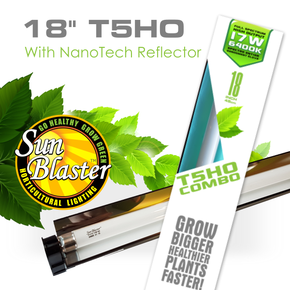 Sunblaster 18" T5 Fluorescent Light Combo