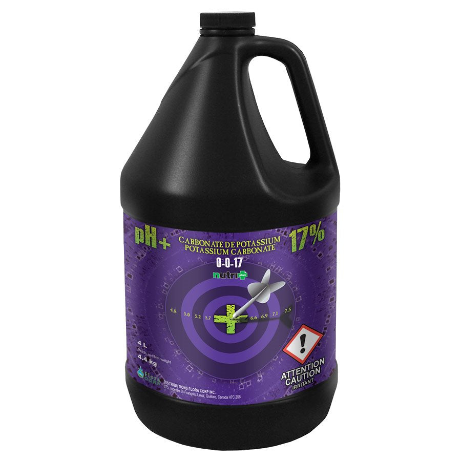 pH Up+ NUTRI+ 17% 4L - Dutchman's Hydroponics & Garden Supply