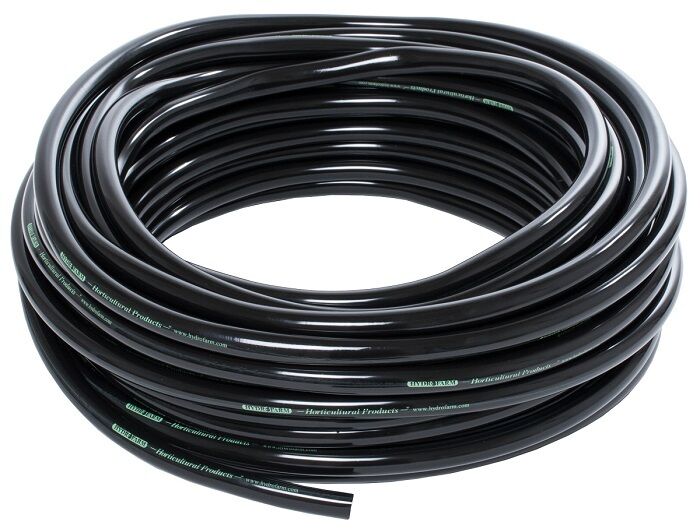 Black Vinyl Tubing 3/16" (per foot) - Dutchman's Hydroponics & Garden Supply