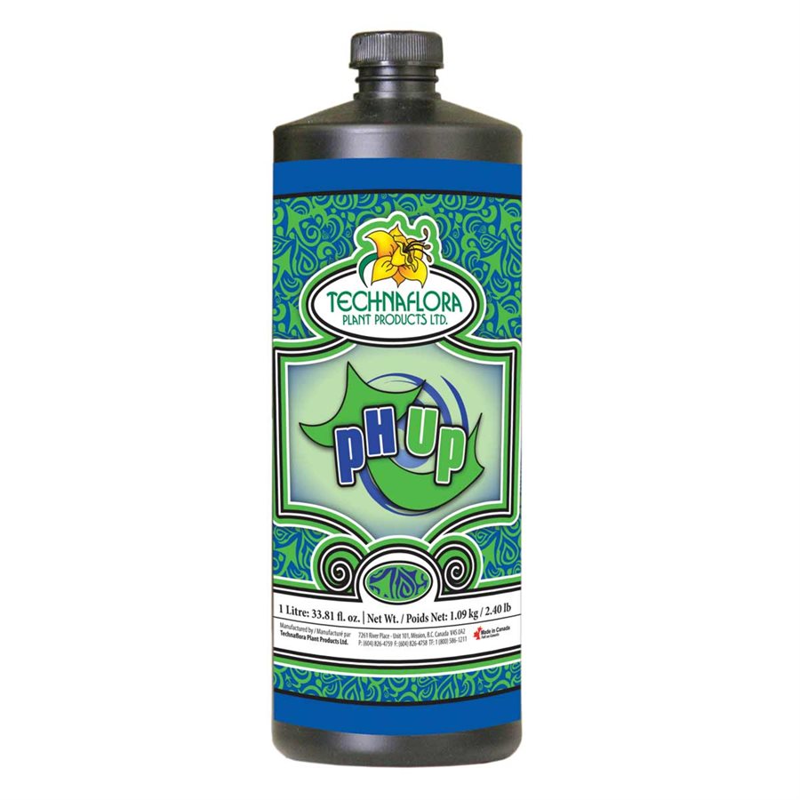 pH Up 1L - Technaflora - Dutchman's Hydroponics & Garden Supply