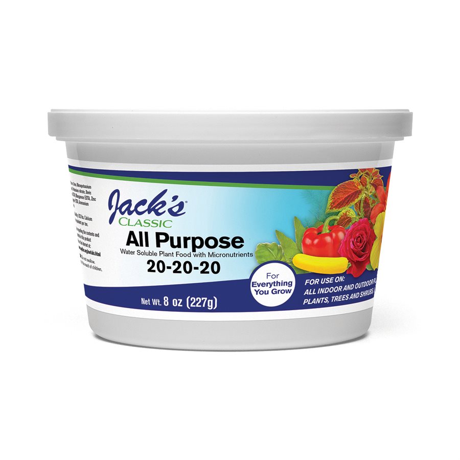 Jack's Classic All Purpose 20-20-20 - Dutchman's Hydroponics & Garden Supply
