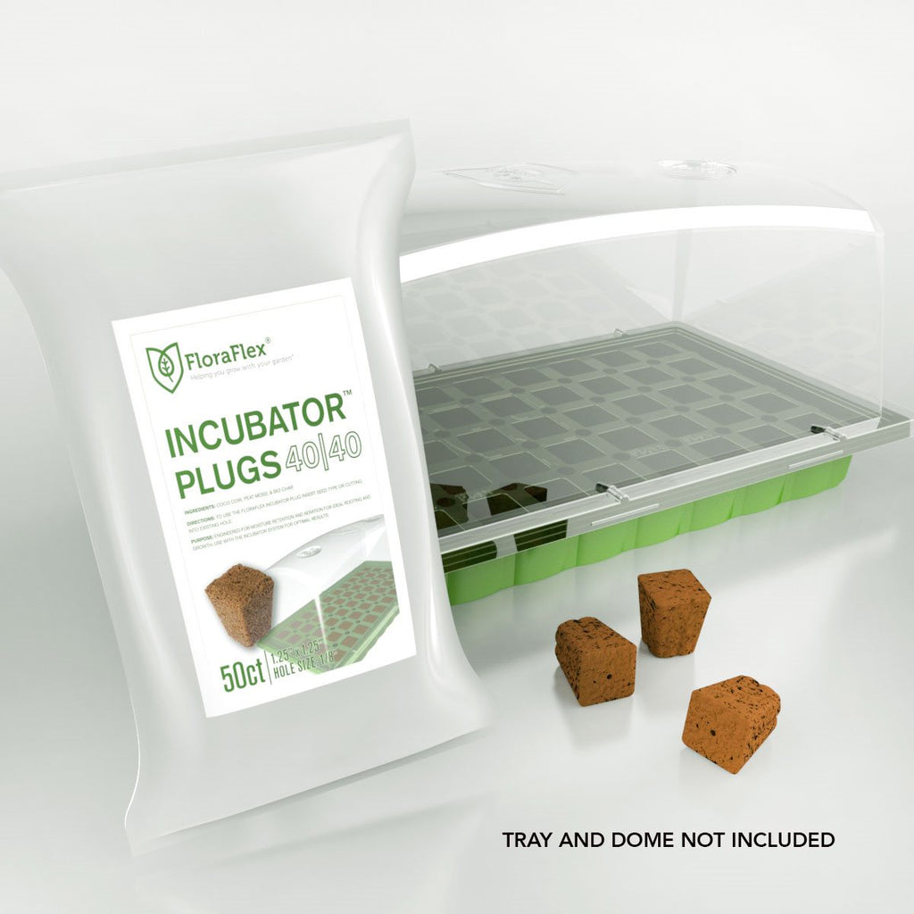 FloraFlex Incubator Coco Plug (50 Plugs / Pk) - Dutchman's Hydroponics & Garden Supply